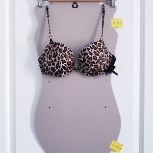 La Senza Leopard Bra - Size 36B